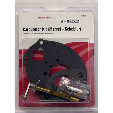 Aftermarket Carburetor Kit, Basic Marvel Schebler Viton A-MSCK34-AI